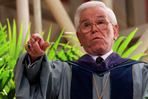 Robert Schuller is known for promoting the idea of 
