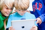 Children Playing iPad 