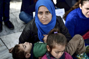 Over 3.9 million Syrians, many of them children, have been forced to seek refuge in Greece, Jordan, Lebanon, Turkey and other countries due to the four-year old conflict raging within the country. <br/>Getty Images