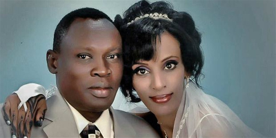 Meriam Ibrahim and her husband, Daniel Wani. <br/>AP Photo