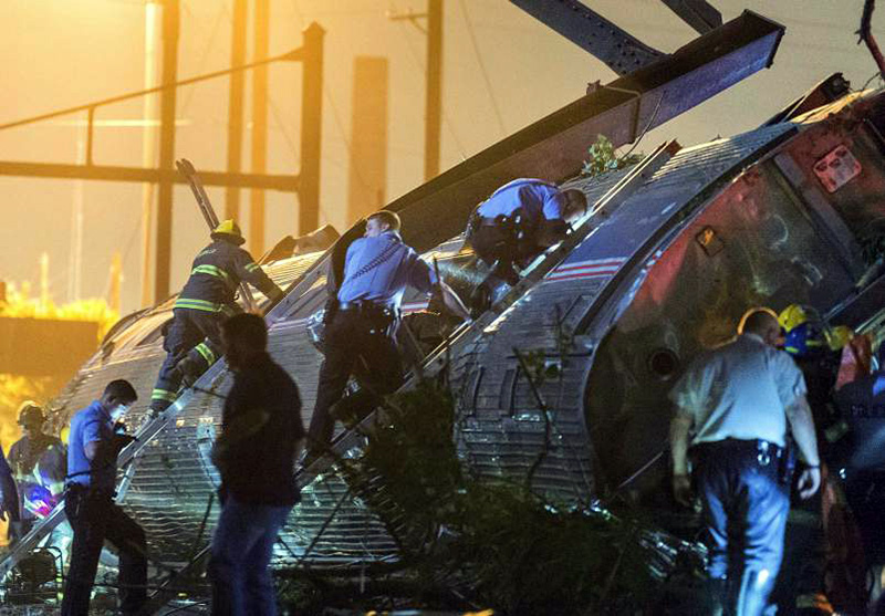 Philadelphia Amtrak Train Crash