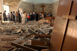 Professor Walter Russell Mead argued that although Christian communities in Iraq and Syria have survived over 2,000 years of tumult and war, they are now at risk of total destruction. Photo: CSI-USA <br/>
