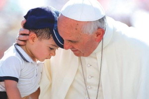 ''Our children need sure guidance in the process of growing in responsibility for themselves and others,'' Pope Francis said in an address on May 20, 2015. <br/>AP Photo