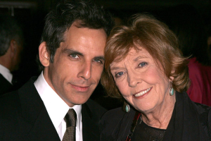Ben Stiller and his mom Ann Meara.  <br/>