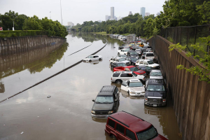 Hundreds of vehicles are submerged under water after severe weather hits Texas and Oklahoma. <br/>WSLS.com