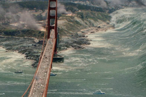 Image: ''San Andreas'' tsunami <br/>