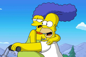 Marge and Homer Simpsons. Photo: Simpsons.wikia.com <br/>