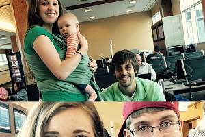 The Dillards (top) and Seewalds head to Ohio<br />
 <br/>Courtesy of Jessa Seewald