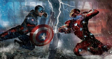 Captain America and Iron Man duels in the upcoming Captain America: Civil War. <br/>Screen Rant