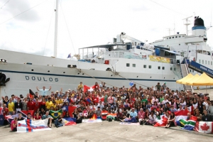 Althought MV Doulos has an unique history, what makes it special are the crew and the Christians onboard the ship. <br/>