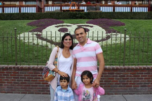 Iranian-American Pastor Saeed Abedini with his wife, Naghmeh, and his two children.  <br/>AMERICAN CENTER FOR LAW AND JUSTICE