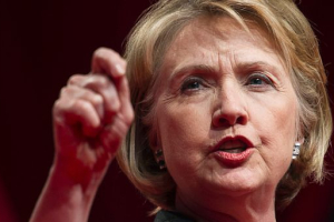 Hillary Clinton has denounced a new Wisconsin law banning abortion after 20 weeks as 