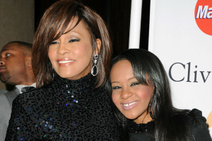 Bobbi Kristina Brown pictured with her mother, the late Whitney Houston. <br/>Getty Images