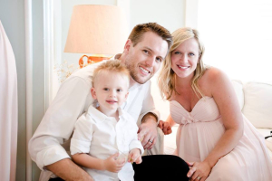 Gentry and Hadley Eddings pictured with their son, Dobbs.  <br/>Facebook/ Hadley Eddings