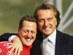 Michael Schumacher and Luca de Montezemolo