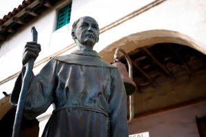 Father Junipero Serra statue <br/>