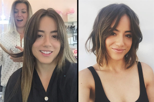 Chloe Bennet is sporting a pixie hair cut for the upcoming Marvel's: Agents of S.H.I.E.L.D. <br/>Chloe Bennet