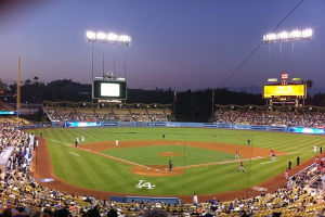 LA Dodgers Stadium <br/>Wikimedia Commons/Adam_sk