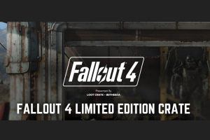 Bethesda partners with Loot Crate to release a limited edition Fallout 4 Loot Crate memorabilia.  <br/>Lootcrate.com