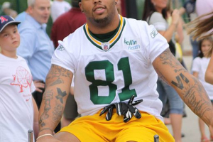 NFL star Andrew Quarless goes back to training camp with Green Bay Packers after daughter's death. <br/>Wikimedia Commons/	Gabriel Cervantes