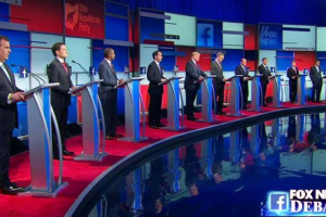 The top 10 candidates for the Republican presidential nomination debated on Thursday night on Fox News. <br/>Fox News