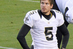 Former New Orleans Saints kicker Garrett Hartley signed a deal with the Pittsburgh Steelers for the 2015 NFL season. <br/>Wikimedia Commons/Jeffrey Beall