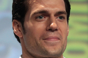 “The Man From U.N.C.L.E.” actor Henry Cavill, who also plays Superman in the upcoming DC film, 