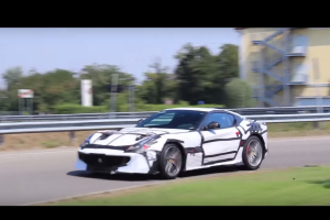 Upcoming Ferrari F12 GTO spied while being road-tested in Italy.  <br/>WorldSupercars on YouTube