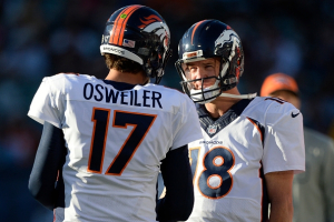 Osweiler to replace Manning? <br/>Getty Images