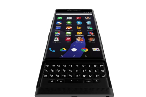 The new BlackBerry Venice is rumored to be first Android-powered BlackBerry device.  <br/>Evan Blass on Twitter (@Evleaks)