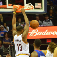 Tristan Thompson and the Cleveland Cavaliers have yet to reach an agreement on the NBA star's future in the team. <br/>Wikimedia Commons/Erik Drost