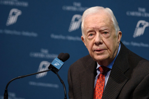 Former President Jimmy Carter discussed his cancer treatment at a press conference in Georgia. Photo: CarterCenter.org <br/>