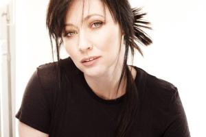 Beverly Hills 90210 star Shannen Doherty is trying to stay positive after being diagnosed with breast cancer. Shannen Doherty Facebook page <br/>