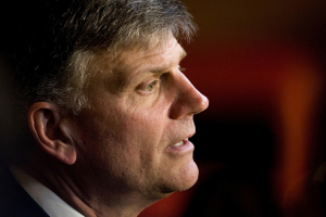 Franklin Graham is the son of prominent evangelical preacher Billy Graham and the president of Samaritan's Purse. <br/>Reuters