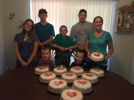Aaron and Melissa Klein baked and designed 11 cakes this week to send to LGBT groups across America.  <br/>Daily Signal/The Kleins