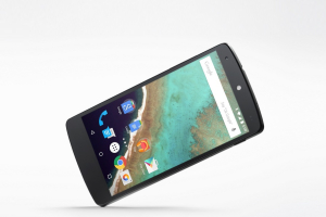 The updated 2015 edition of the current Nexus 5 (pictured) will reportedly feature an improved display and front camera.  <br/>Google