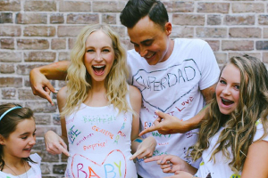 Candice Accola of The Vampire Diaries confirms her pregnancy. <br/>Instagram