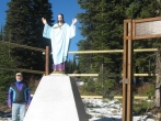 Big Mountain Jesus Statue