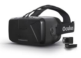 The Oculus VR Headset. <br/>Oculus