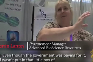 According to the Center for Medical Progress, ABR, as a tissue procurement company, has partnered with Planned Parenthood in obtaining aborted baby parts “longer than any other entity. <br/>YouTube/ScreenGrab