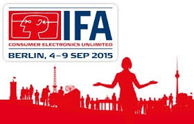 IFA 2015 happening on Berlin 4-9, 2015. <br/>IFA