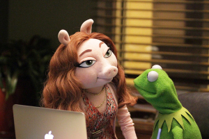 Meet Kermit the Frog's alleged new girlfriend, Denise. <br/>Twitter