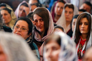 The Assyrian Christian community has faced heavy persecution from ISIS in recent months, including the kidnapping of 230 believers in Qaryatain, Syria in August. <br/>Reuters