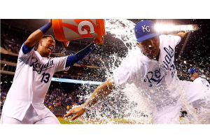 Kansas City Royals defeated the Tigers in a 15-7 win led by Morales.  <br/>@Royals on Twitter