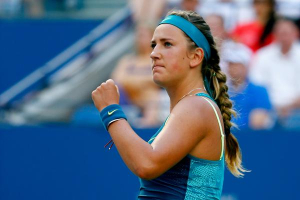 World's No. 20 Victoria Azarenka emerges as the greatest threat to Serena William's Grand Slam year after defeating Angelique Kerber. <br/>U.s. Open Twitter