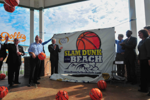The Delaware Sports Commission has announced the national slate of high school teams that will participate in the Slam Dunk to the Beach basketball tournament. <br/>Delaware Sports Commission