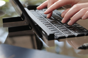 The LG Rolly is a new standard of Bluetooth keyboard. Credit: LG <br/>
