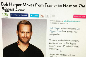 Bob Harper confirms via Twitter he will be hosting the next season of The Biggest Loser. <br/>Bob Harper Twitter account