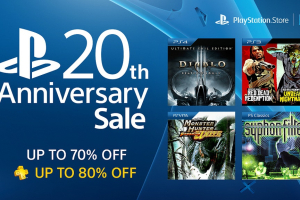 Sony marks 20th anniversary by offering up to 70% discount for over 100 games.  <br/>PlayStation Blog