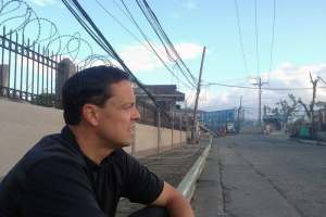 Sean Malone assisted in relief efforts at Ground Zero in NYC and went on to start an international relief organization, Crisis Response International. Pictured here in 2013 while in Ormoc, Philippines. <br/>